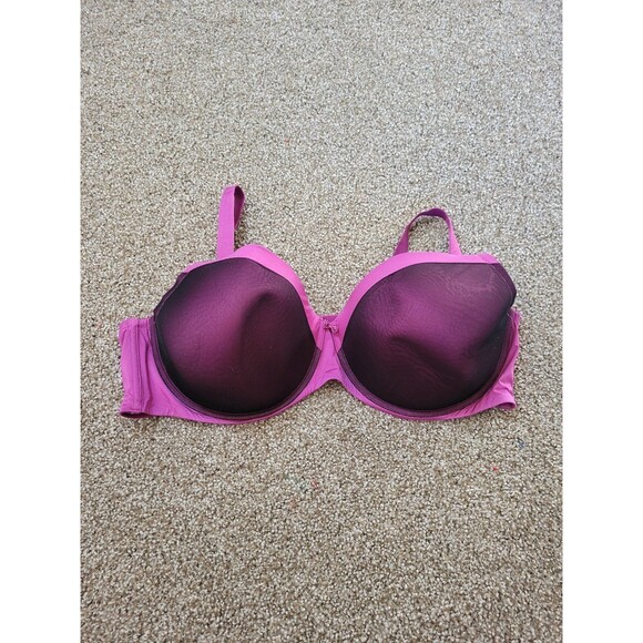 Torrid Purple Black Sheer 48DD Wired Bra - Picture 1 of 10